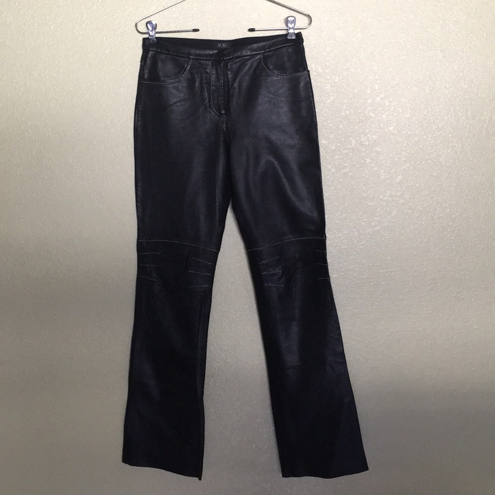 BCBG leather pants